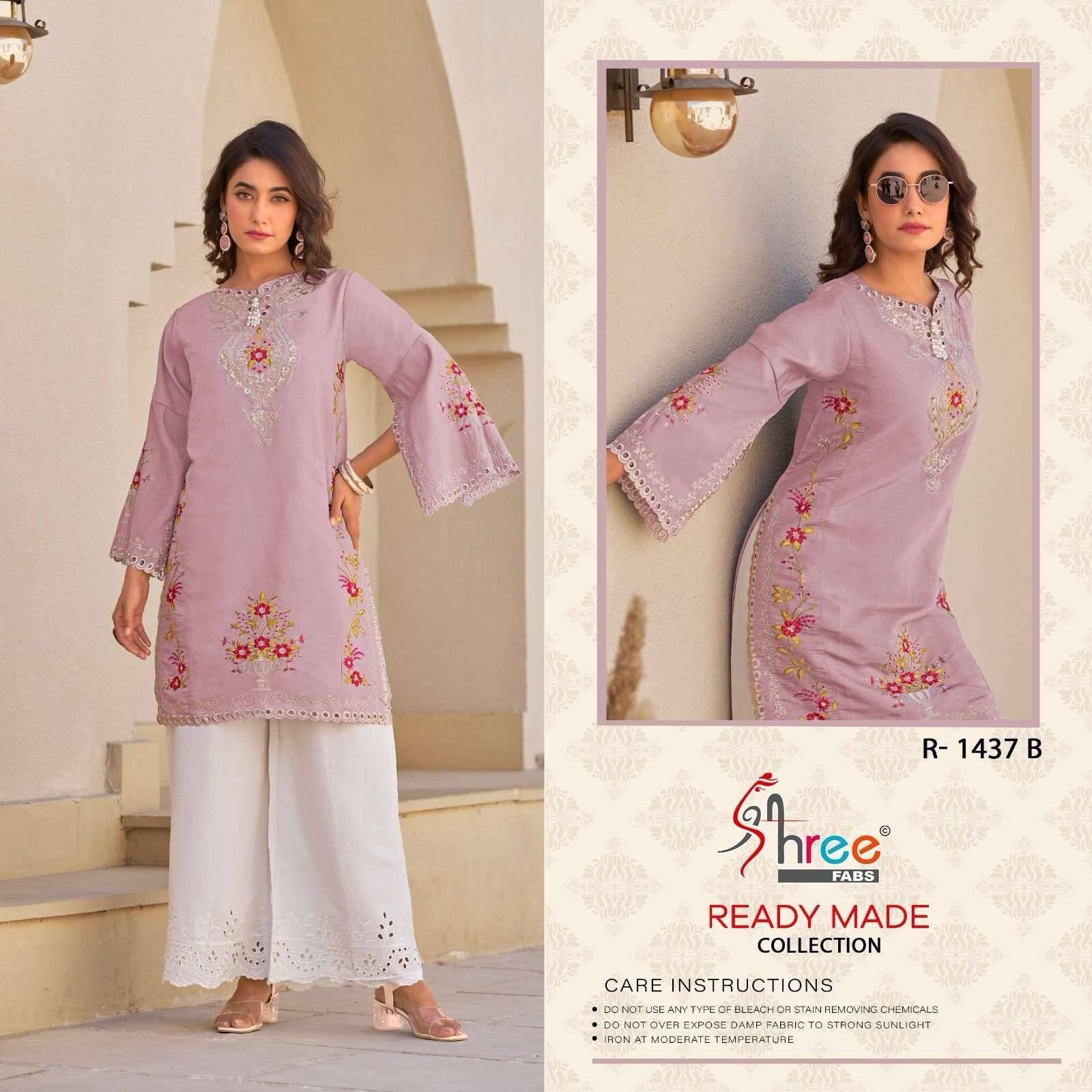 1437 COLORS by Shree Fabs 1437 a TO 1437 d SERIES Pakistani Stylish Beautiful Colourful Printed & Roman silk readymade Dresses At Wholesale Price